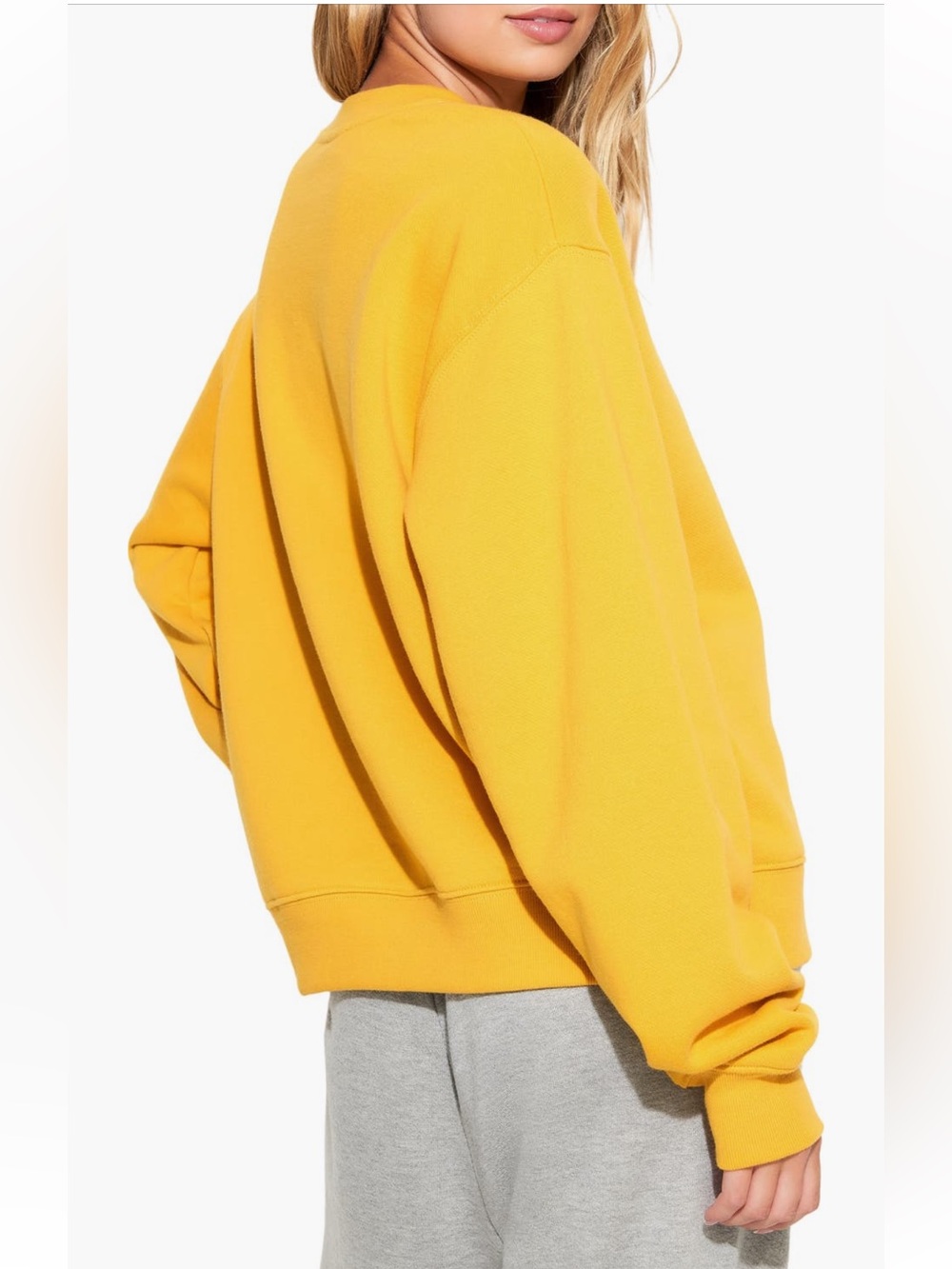 Spiritual Gangster Mustard Yellow Crewneck Sweatshirt size medium - Picture 2 of 5